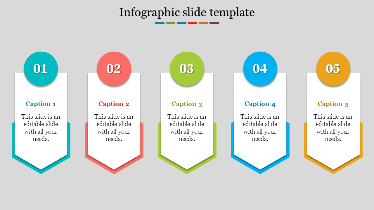 Innovative Infographic Slide Template For Presentation